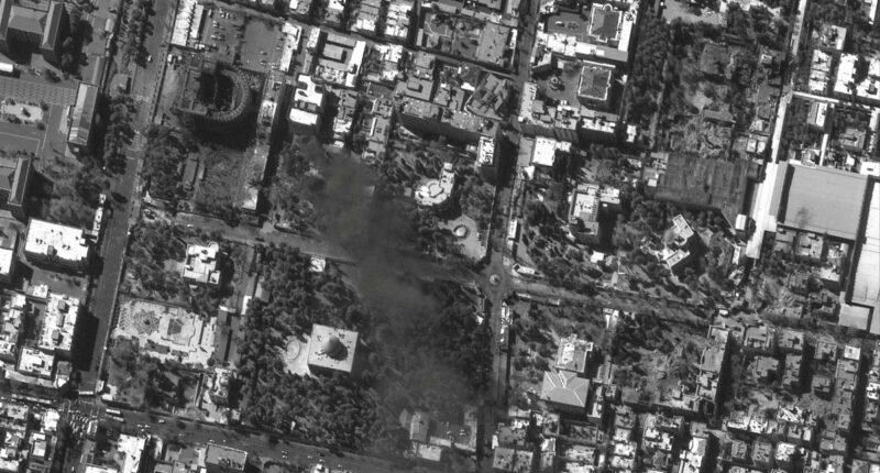 50 fighter jets destroy Ayatollah Khameneiâs secret underground bunker: video